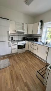 מטבח או מטבחון ב-Modern Nyborg Suites