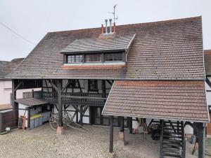 Bygningen som lejligheden ligger i