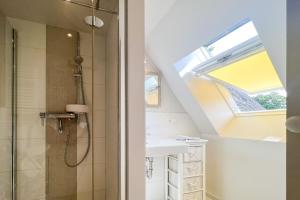Koupelna v ubytování Reetzeit 2