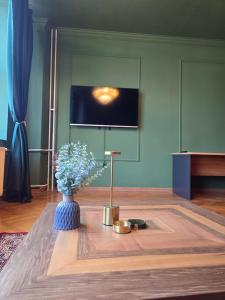 Et tv og/eller underholdning på Diamond Apartments Niš