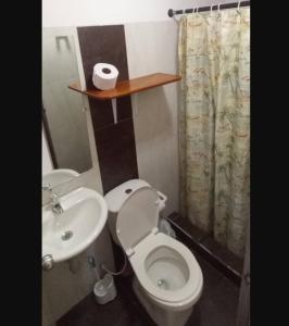 Phòng tắm tại La Posada De Shaz En Norcasia