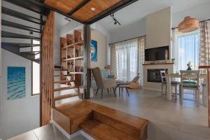 Khu vực ghế ngồi tại Allure Luxury Villas 2, Skiathos