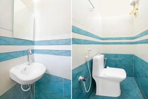 Et badeværelse på Hotel O Infosys Pocharam Hyderabad