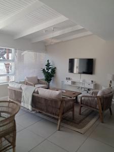 TV a/nebo společenská místnost v ubytování Sil see view