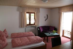Posezení v ubytování Alpenchalet Bianca
