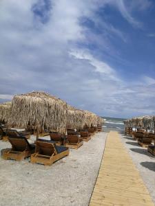 Naturlandskabet i nærheden af lejlighedshotellet