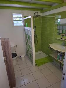 Phòng tắm tại Le mirador