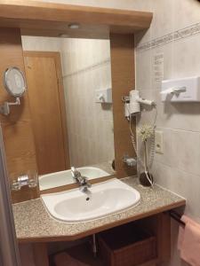 Koupelna v ubytování Haus Enzian