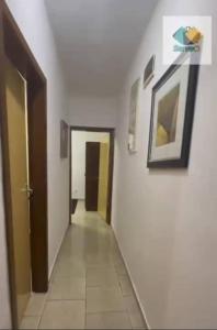 a hallway of a room with at Appartement in Bonabéri