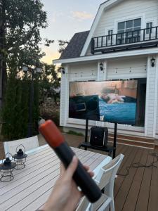 Swimmingpoolen hos eller tæt på Samonrada home stay Khao yai