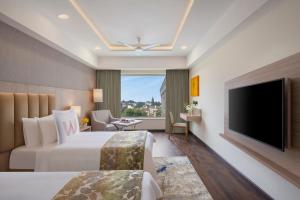 TV/trung tâm giải trí tại Welcomhotel By ITC Hotels Bodh Gaya Hotel & Convention Centre