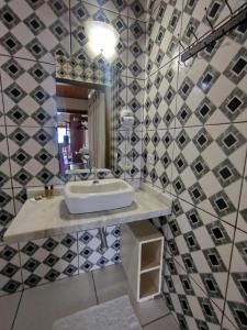 Phòng tắm tại Pousada Cantinho D'Abrantes - Próximo as Melhores Praias de Ilhabela - Veloso e Curral