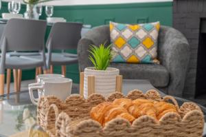 Khu vực ghế ngồi tại Arran Cottage - 4 Bed Home on M8