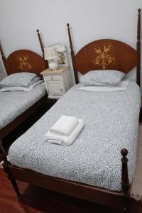 En eller flere senge i et værelse på Nature House Lagos do Sabor