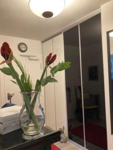 Fotografie z fotogalerie ubytování Golfplatz Motzen-Apartment mit Aussicht und vielem Komfort v destinaci Mittenwalde