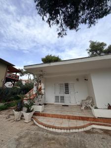 Bygningen som den private indkvartering ligger i