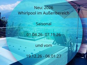 a poster for a resort with a view of the ocean at Residence Pranterhof in Marlengo