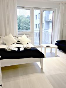 Posteľ alebo postele v izbe v ubytovaní JTB Nautica Aparthotel