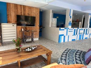 Et tv og/eller underholdning på Falésias de Carapibus