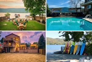 Hồ bơi trong/gần The Sundowner on Lake George