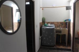 Nhà bếp/bếp nhỏ tại Paradisíaco Apt 360º Palmira +67 ảnh