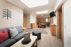 Et opholdsområde på ARBOR Hotel & Apartments