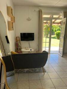 Et tv og/eller underholdning på Appartement l'écrin