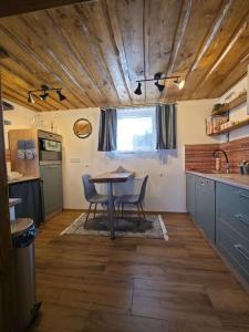 Nhà bếp/bếp nhỏ tại Ubytovanie u Richtára