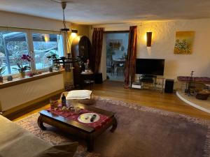 Et opholdsområde på Ferienwohnung Sorpeblick