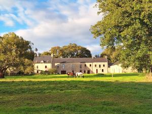 En have udenfor Domaine de Bobehec - Gîte de groupe, chambres & Salle - jusqu'à 30 couchages - Morbihan proche Vannes et plages