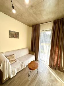 Giường trong phòng chung tại Eco Garden Kutaisi