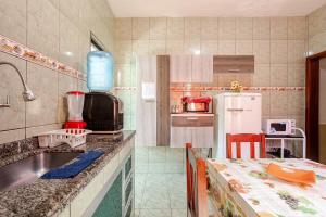 Køkken eller tekøkken på Aluga-se casa por diarias