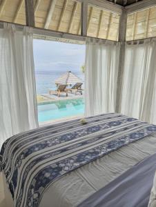 Giường trong phòng chung tại Villa Lumba Lumba 3BR Stunning Private Pool Villa