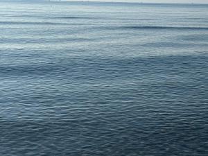 a large body of water with ripples in it at Villa Giuseppe Seaside in Lido Di Fondi