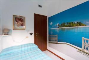 Letto o letti in una camera di Nest Apollo