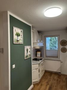 Køkken eller tekøkken på Zur Mühle