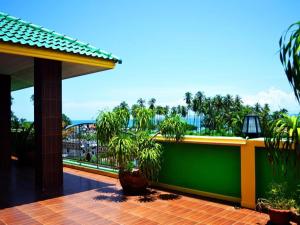 Naturlandskabet i nærheden af hotellet