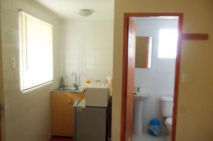 Kupatilo u objektu Acropolis Hostal