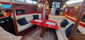Et opholdsområde på Voilier de tout confort
