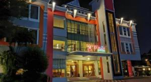 Bygningen som hotellet ligger i