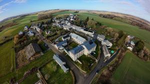 Tầm nhìn từ trên cao của Gîte Les 3 Cubes