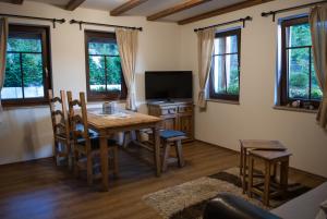 Μια τηλεόραση ή/και κέντρο ψυχαγωγίας στο Haus Waldfrieden