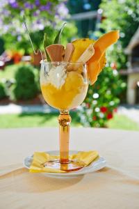 Nápoje v ubytovaní Gourmet-Hotel Grünwald