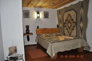 Postel nebo postele na pokoji v ubytování Dykyi Khutir + 37 fotografií