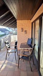 Ban công/sân hiên tại Ferienwohnung Fliehr +3 ảnh