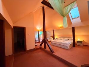 En eller flere senge i et værelse på Vila Daria + 27 billeder