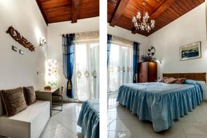 Postel nebo postele na pokoji v ubytování Il Veliero B&B