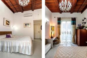 Postel nebo postele na pokoji v ubytování Il Veliero B&B