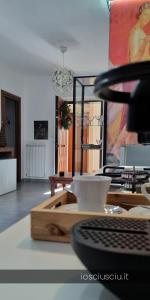 Kuchyň nebo kuchyňský kout v ubytování io sciù sciù