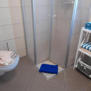 Et badeværelse på FeWo Sonnenblume mit sauna + 26 billeder